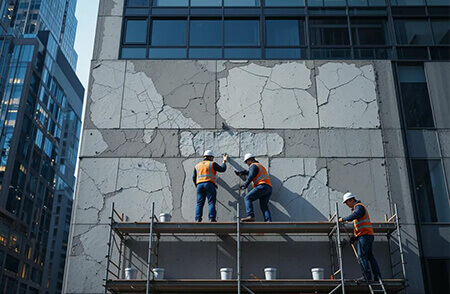 Stucco repair services in Bronx